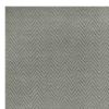 8' X 11' Grey Heather Hand Woven Herringbone Jute Indoor Area Rug