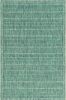 8' X 11' Teal Geometric Patterns Indoor Area Rug