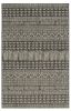 3' X 5' Charcoal Tribal Area Rug