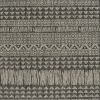 3' X 5' Charcoal Tribal Area Rug