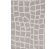 3' X 4' Gray and Ivory Cobblestone Area Rug