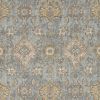 5' X 8' Sage Green Machine Woven Traditional Indoor Area Rug