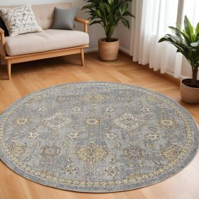 108 X 108 Sage Green Wool Rug