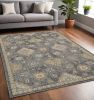 63 X 91 Slate Grey Wool Rug