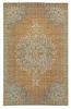 63 X 91 Coffee Wool Rug