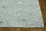 3' X 5' Seafoam Blue Hand Tufted Floral Indoor Area Rug