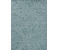 9' X 12' Seafoam Blue Hand Tufted Floral Indoor Area Rug