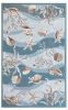 2' X 3' Beige and Ivory Seashell and Coral Hand Tufted Area Rug