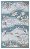 90 X 114 Seafoam Polyester Rug