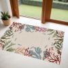 2' X 4' Ivory Hand Tufted Area Rug