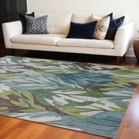 8' X 11' Blue Area Rug