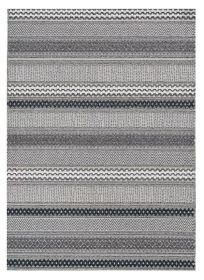 8' X 11' Taupe Geometric Patterns Indoor Area Rug