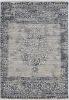 4' X 6' Sand Charcoal Machine Woven Distressed Vintage Traditional Indoor Area Rug