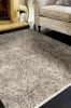 4' X 6' Sand Grey Machine Woven Distressed Vintage Traditional Indoor Area Rug