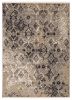 9' X 12' Ivory Beige Machine Woven Distressed Traditional Indoor Area Rug