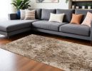 9' X 12' Sand Polypropylene Rug