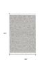 9' X 13' Ivory Grey Machine Woven Geometric Indoor Area Rug