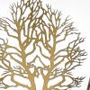 12 Mouth Blown Gold Tree Of Life Vase