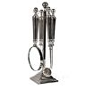 Magnifying Glass letter Opener ,bottle Opener and  Candle Snuffer Functional Decor