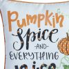 Set Of Four 18" Orange Green Pumpkin Halloween Throw Pillow Covers