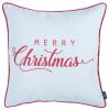 Set Of 2 18" Merry Christmas Throw Pillow Cover