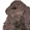 2' X 3' Chocolate New Zealand Natural Sheepskin Rug