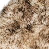 2' X 3' Dark Cream New Zealand Natural Sheepskin Rug