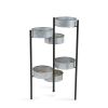 Modern Farmhouse 6 Tier Galvanized Metal Plant Stand