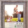 4" X 6" Natural Weathered Gray Picture Frame