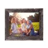 9"X10" Rustic Smoky Black Grey Picture Frame