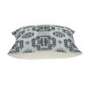 Gray Aztec Design Throw Pillow