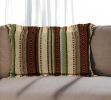 Bohemian Fringe Throw Pillow