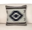 Beige And Brown Aztec Throw Pillow