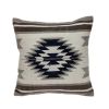 Beige And Brown Aztec Throw Pillow