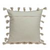 Neutral Sand Woven Throw Pillow