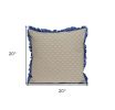 Oyster Beige Throw Pillow