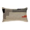 Boho Textured Lumbar Throw Pillow