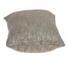 Natural Wheat And Silver Throw Pillow