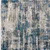 5' X 8' Grey And Blue Grey Skies Area Rug