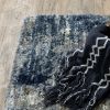 8' X 10' Grey And Blue Grey Skies Area Rug