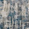 8' X 10' Grey And Blue Grey Skies Area Rug