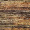 8' X 10' Gold And Slate Abstract Area Rug