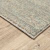 3' X 6' Gray Green Abstract Confetti Indoor Area Rug