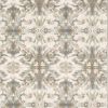 7' X 10' Ivory Gray Abstract Ikat Indoor Area Rug