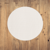 6" Round Beige Non Sip Rug Pad