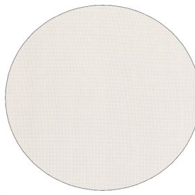 6" Round Beige Non Sip Rug Pad