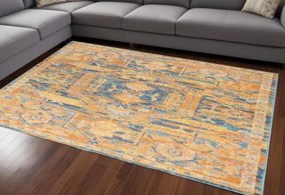 7' X 10' Sunset Power Loom Area Rug