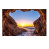 Nature Cave Wall Tapestry Beach Landscape Decorative Tapestry Backdrop; 51x70 inch