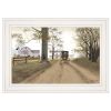 "Headin' Home" By Billy Jacobs, Ready to Hang Framed Print, White Frame