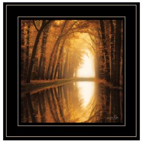 "Lochem Reflections" by Martin Podt, Ready to Hang Framed Print, Black Frame